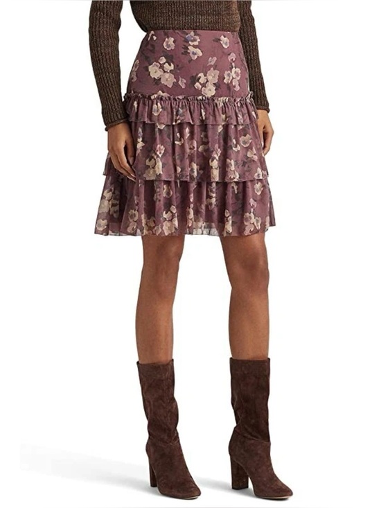 Lauren Ralph Lauren Dresses & Skirts - Ralph Lauren Tiered Ruffle Skirt NWT